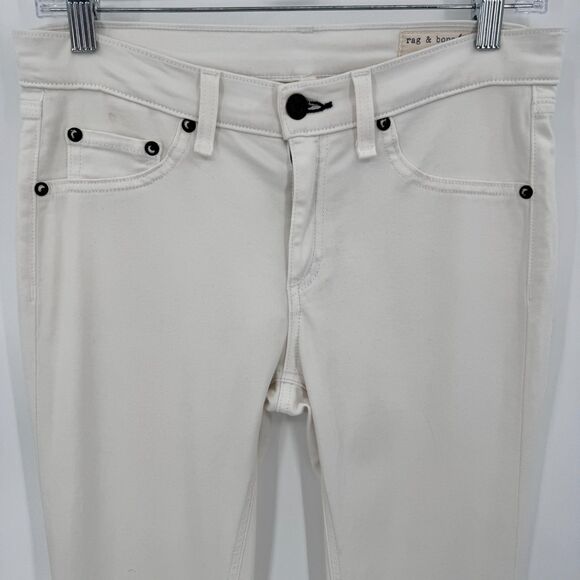 RAG & BONE Legging in Bright White Jeggings Jeans Size 28 - Picture 6 of 11